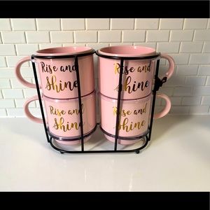 Nicole Miller Rise and Shine Mugs